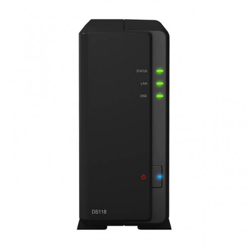 Cloud Synology DiskStation DS118 1-Bay Desktop NAS for Home & SOHO